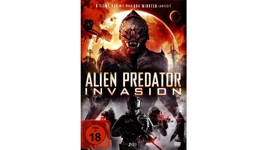 Alien Predator Invasion (6 Filme auf 2 DVDs)