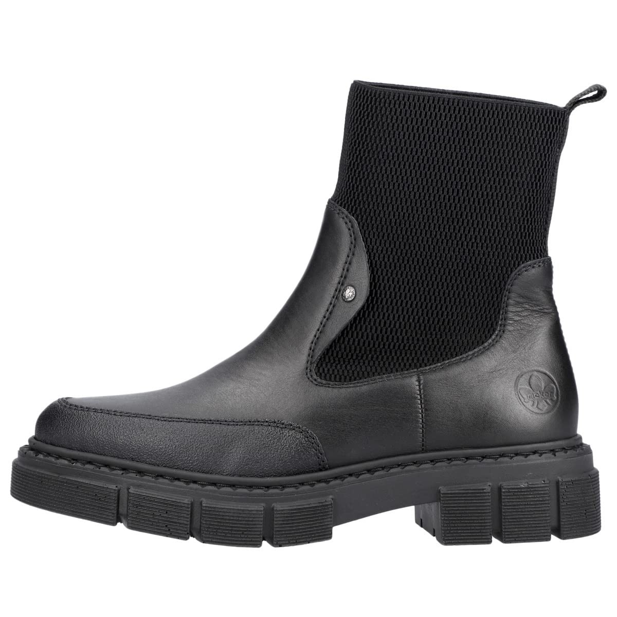 RIEKER Stiefeletten schwarz