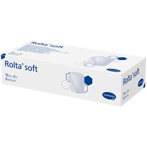 ROLTA soft Synth.-Wattebinde 10 cmx3 m  6 St  Binden