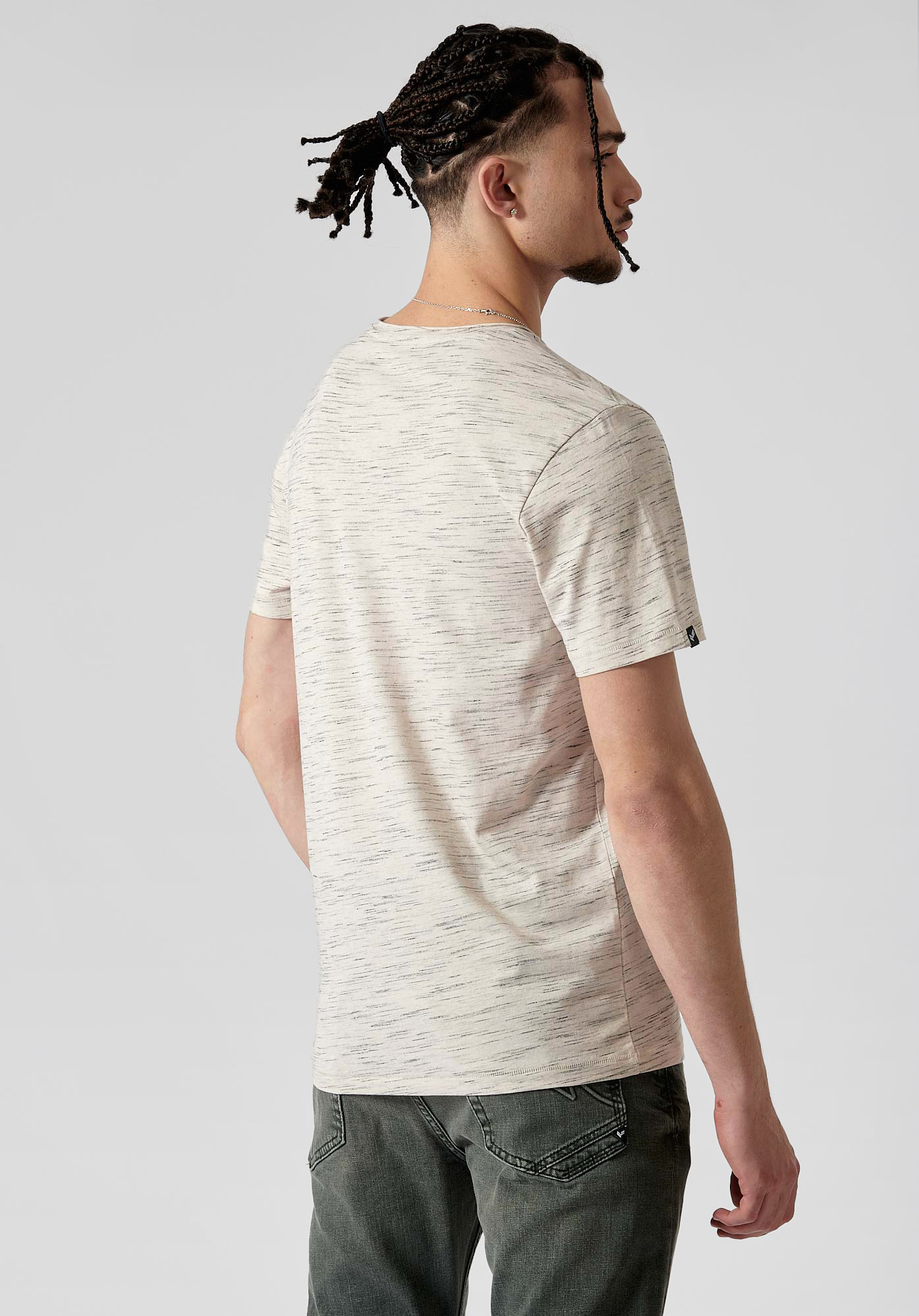 NETER  T-shirt écru homme