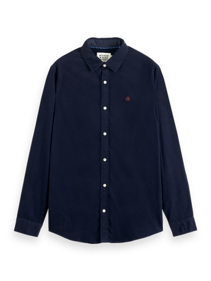 Scotch & Soda Hemd in Dunkelblau günstig kaufen
