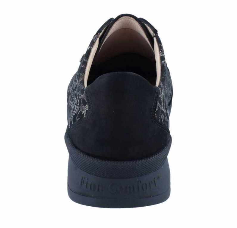 FINN COMFORT Komfort Schnürer schwarz
