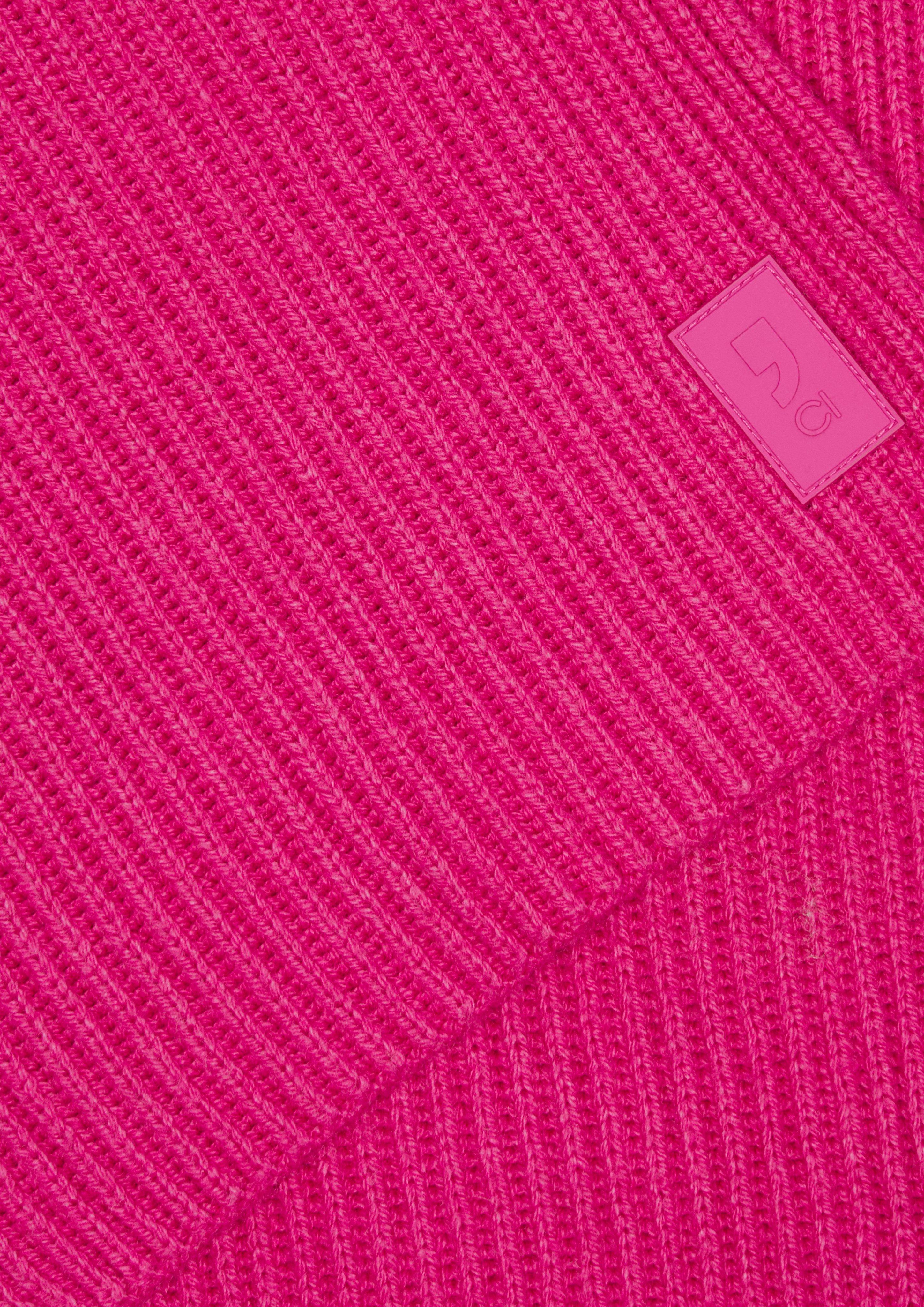 Schal aus Wollmix - pink
