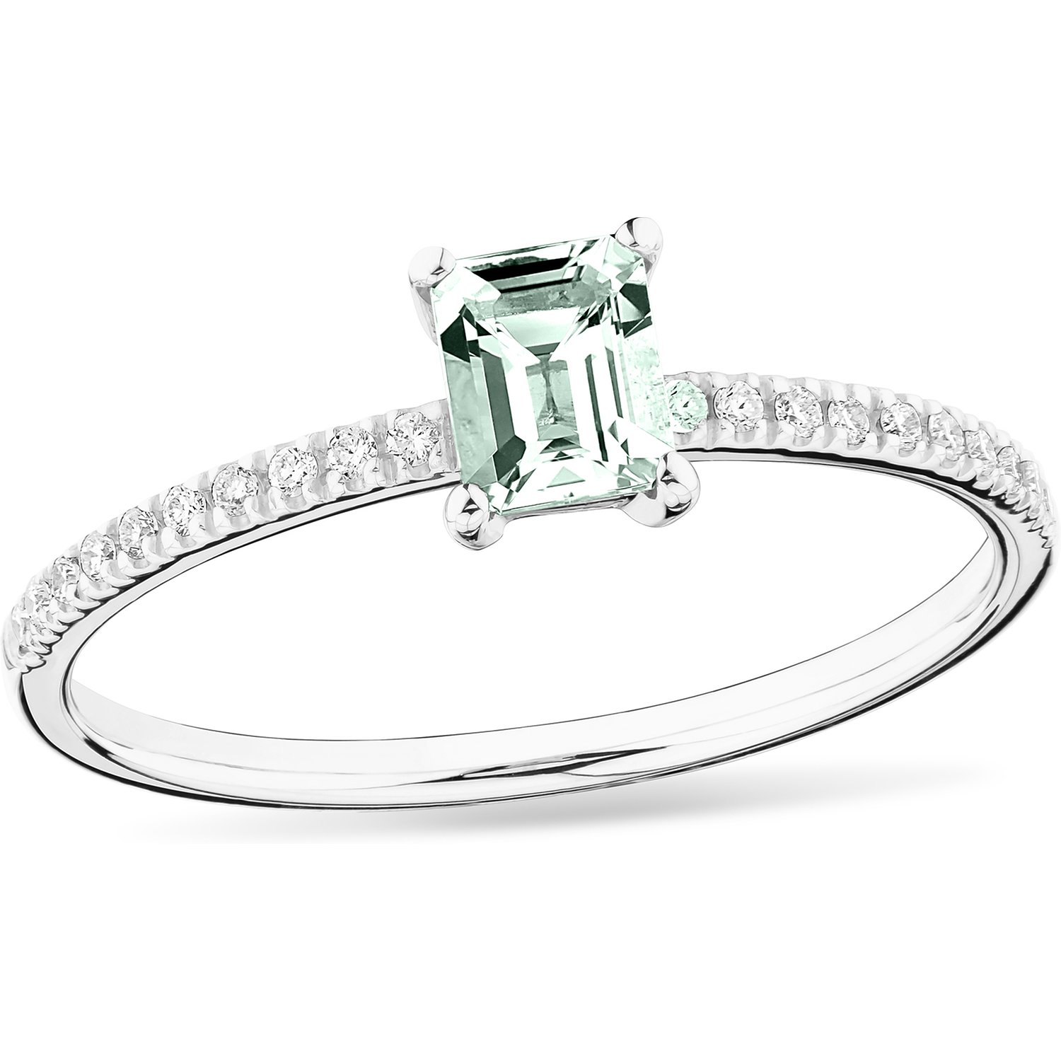 Damenring 585er Weißgold