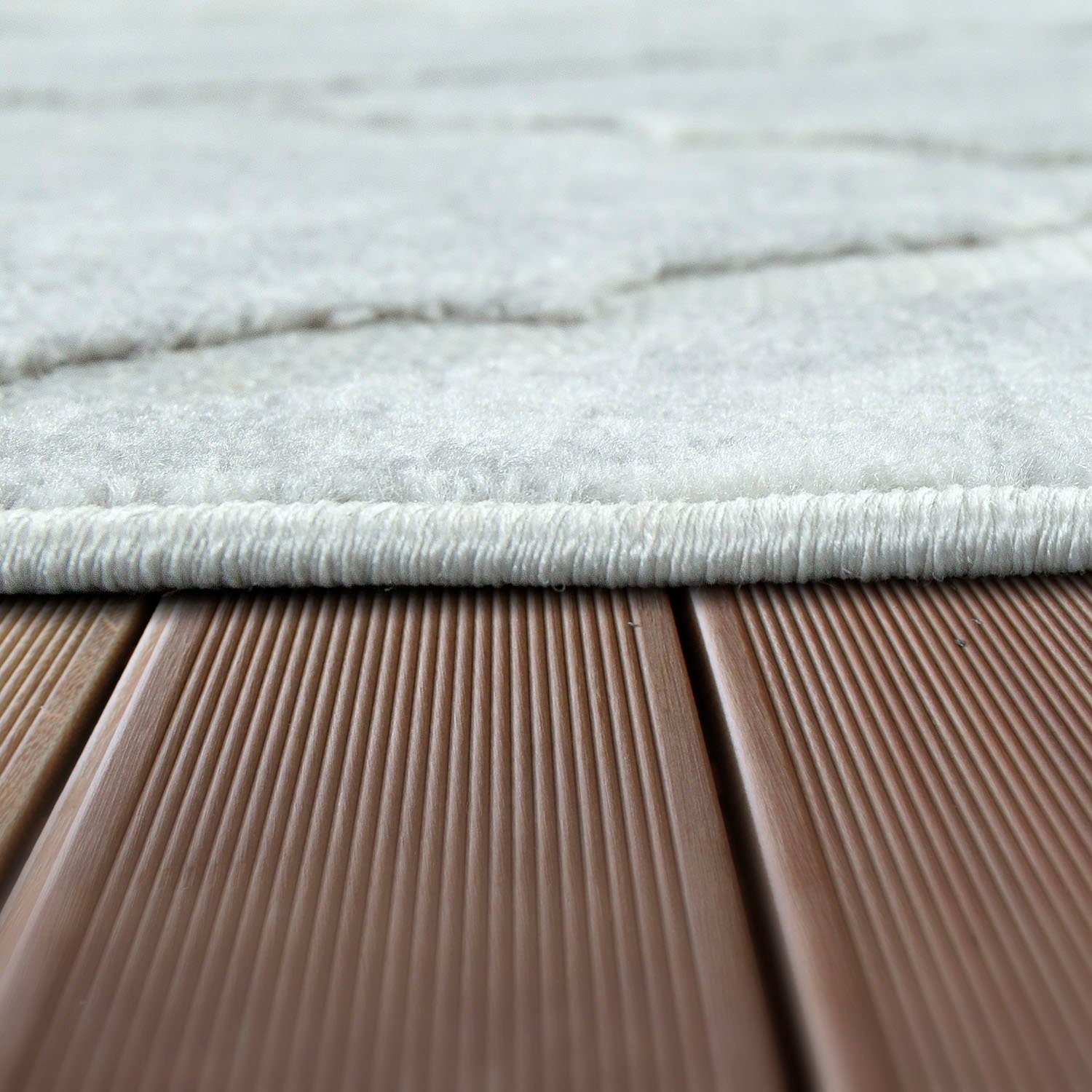 Teppich Stilo 859, Paco Home, rechteckig, Höhe: 12 mm, Hoch-Tief-Struktur, In- und Outdoor geeignet, Wohnzimmer