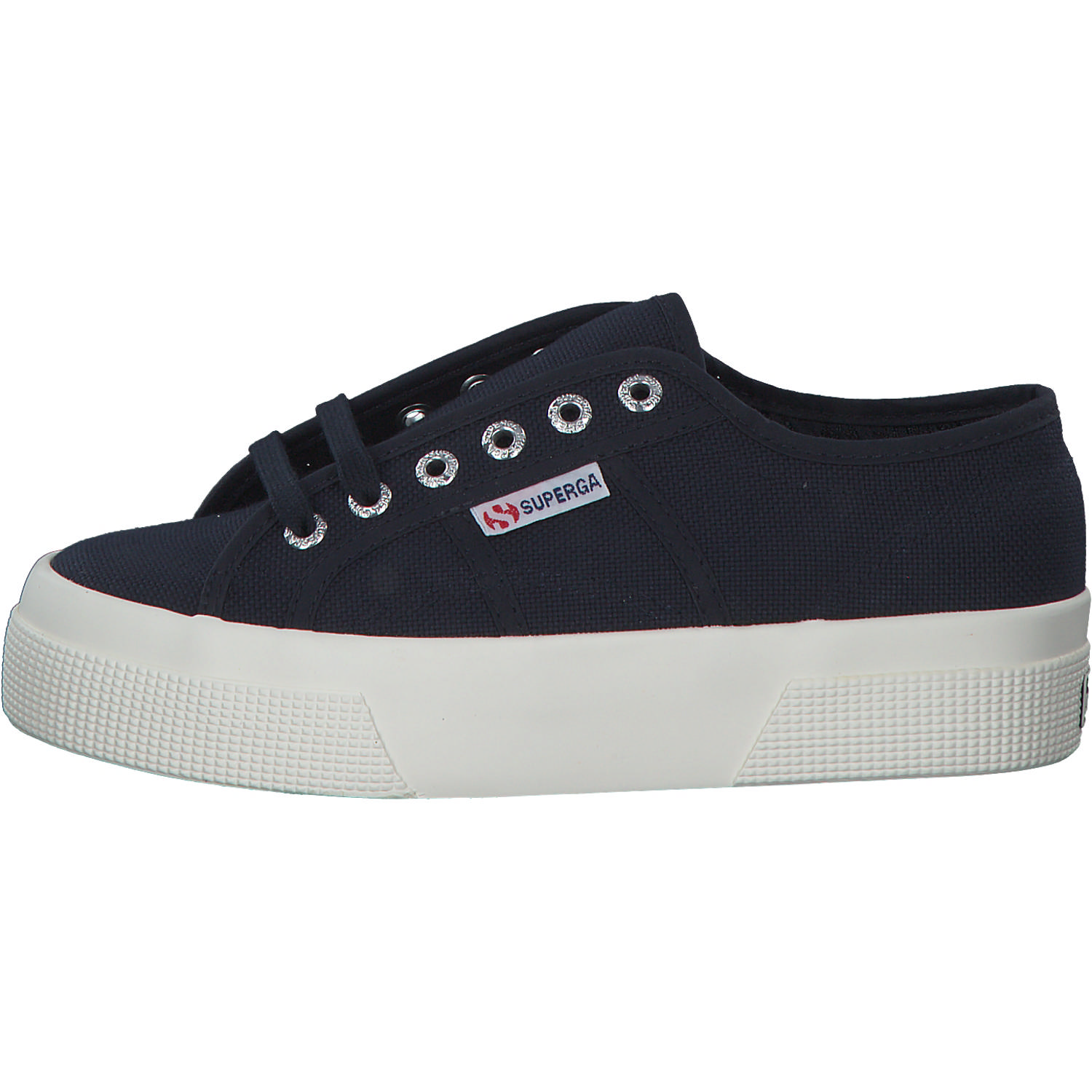 Superga 2740 Platform S21384W, Schnürschuhe, Damen, navy favorio