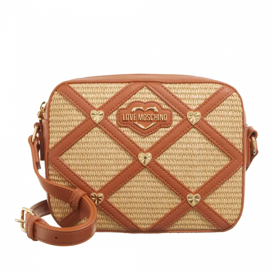 Love Moschino - Love Moschino Shoulder Bags Textil Brown - braun