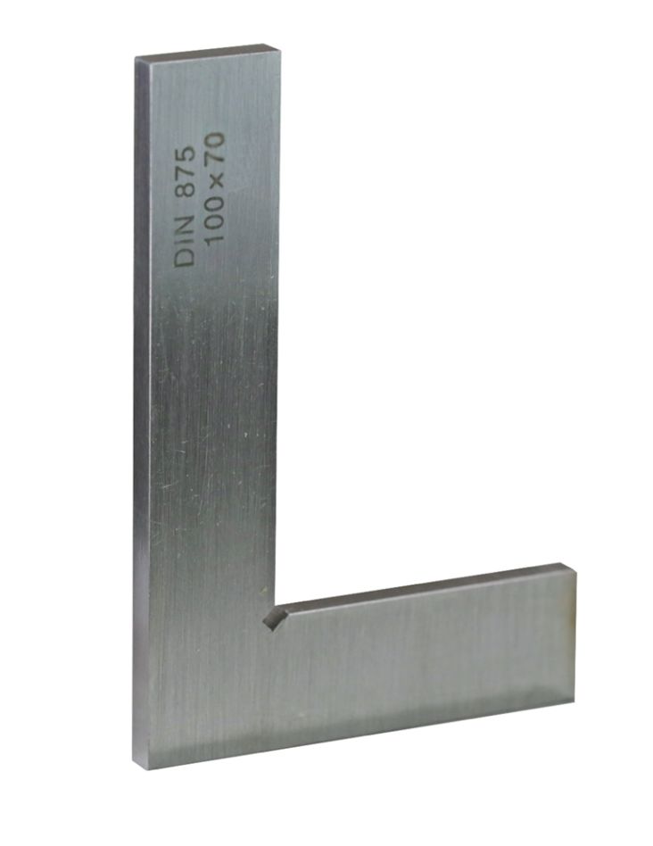 MIB 03041053 Esquadro de precisão 75x50 mm sem batente, DIN875/2