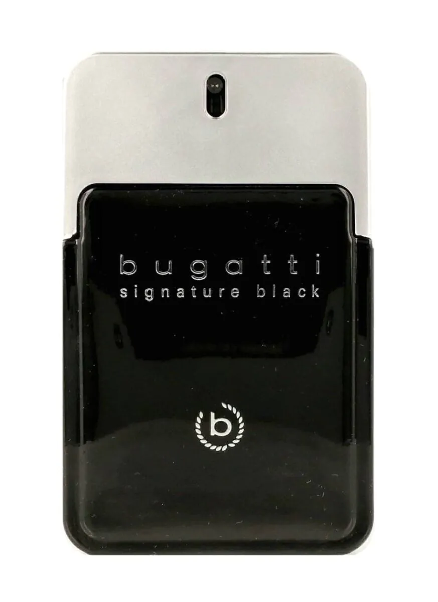 „Bugatti Signature“ juodas tualetinis vanduo vyrams