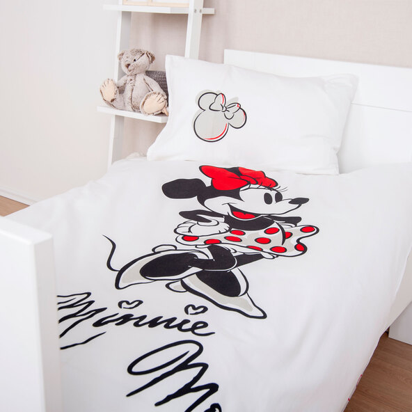 Bettwäsche Minnie Mouse, 100 x 135 cm