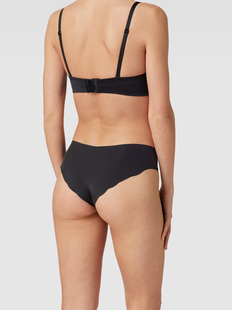 Slip im unifarbenen Design Modell 'ZERO MICROFIBRE 2.0' in schwarz