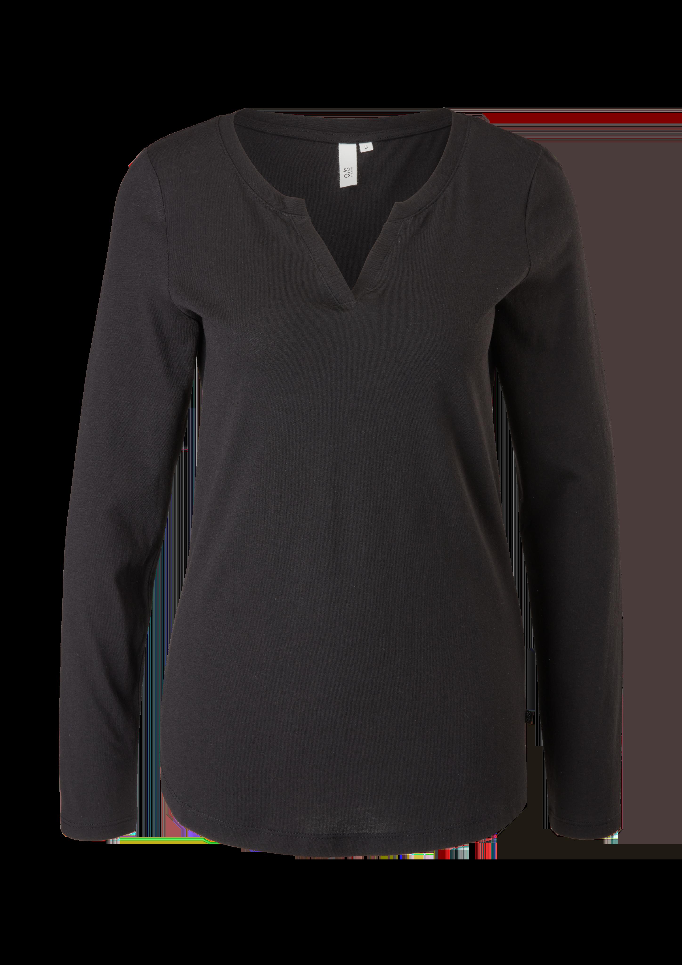Langarmshirt im cleanen Look  45.899.31.X014-9999