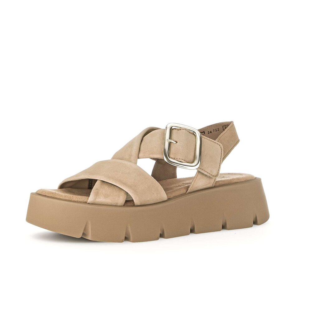 Gabor fashion Plateau Sandale beige