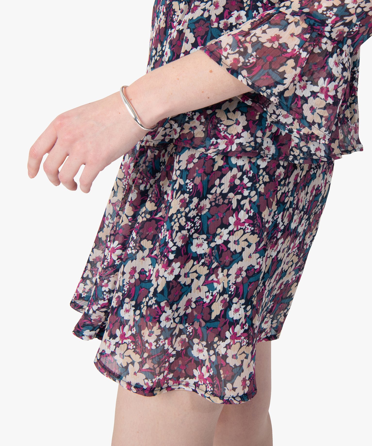 Jupe femme à motifs fleuris | GEMO