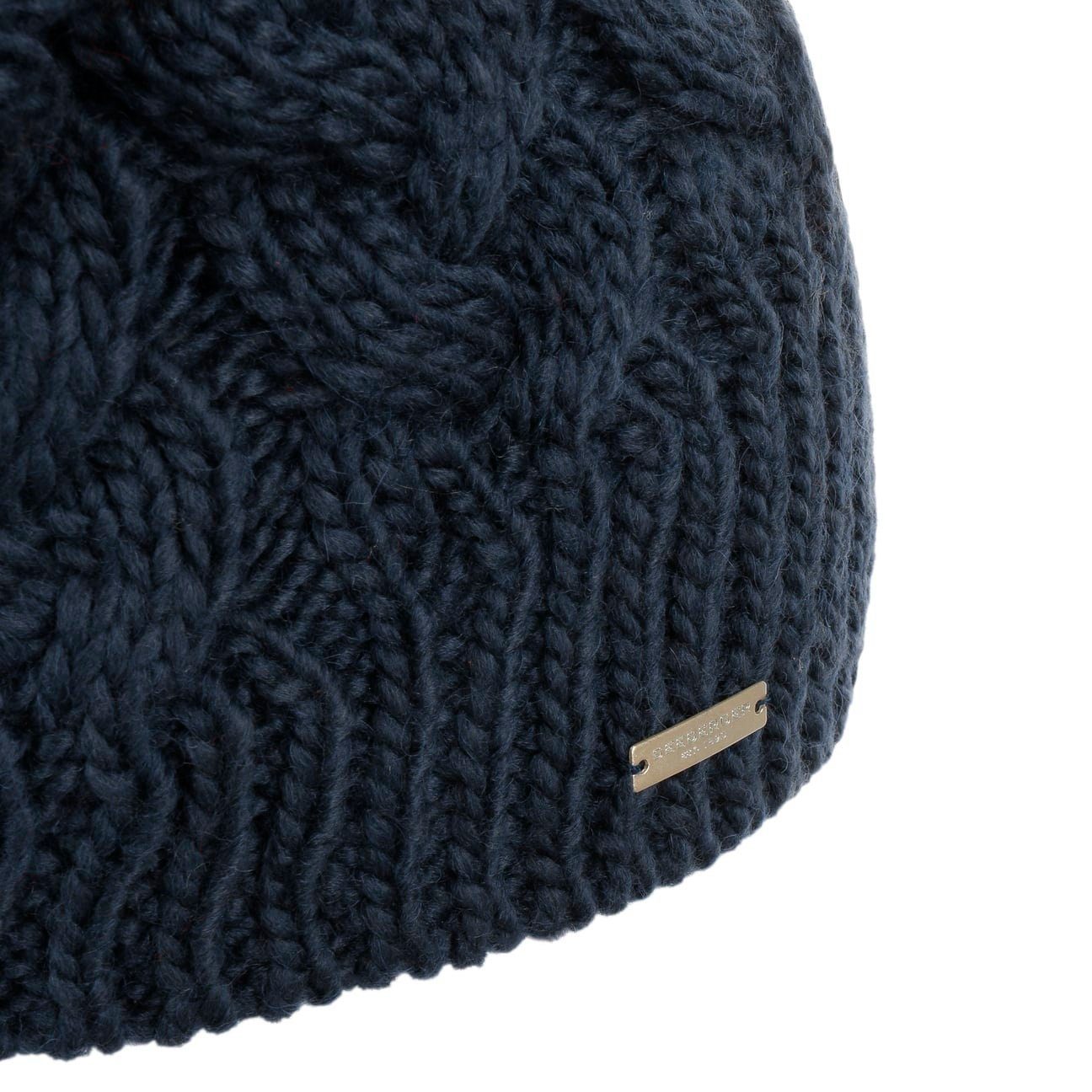 Seeberger Bommelmütze (1-St) Strickmütze mit Futter