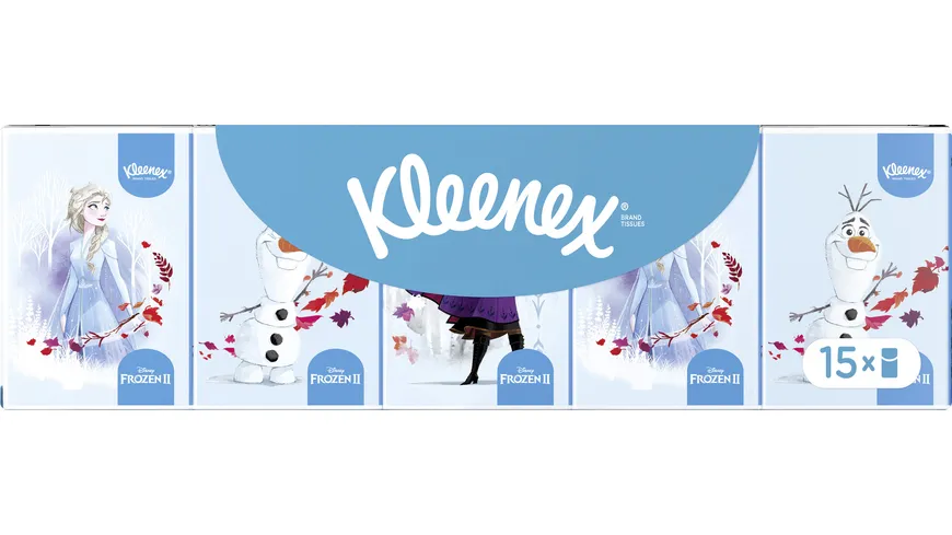 KLEENEX Mini-Taschentücher  15x7T.