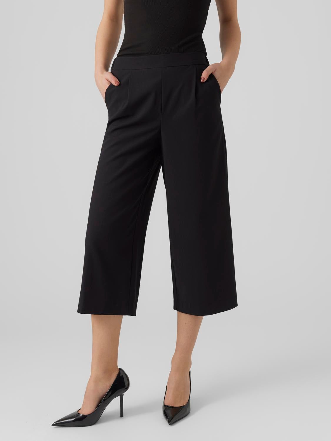 VMCOOKIE Hohe Taille Culottehose