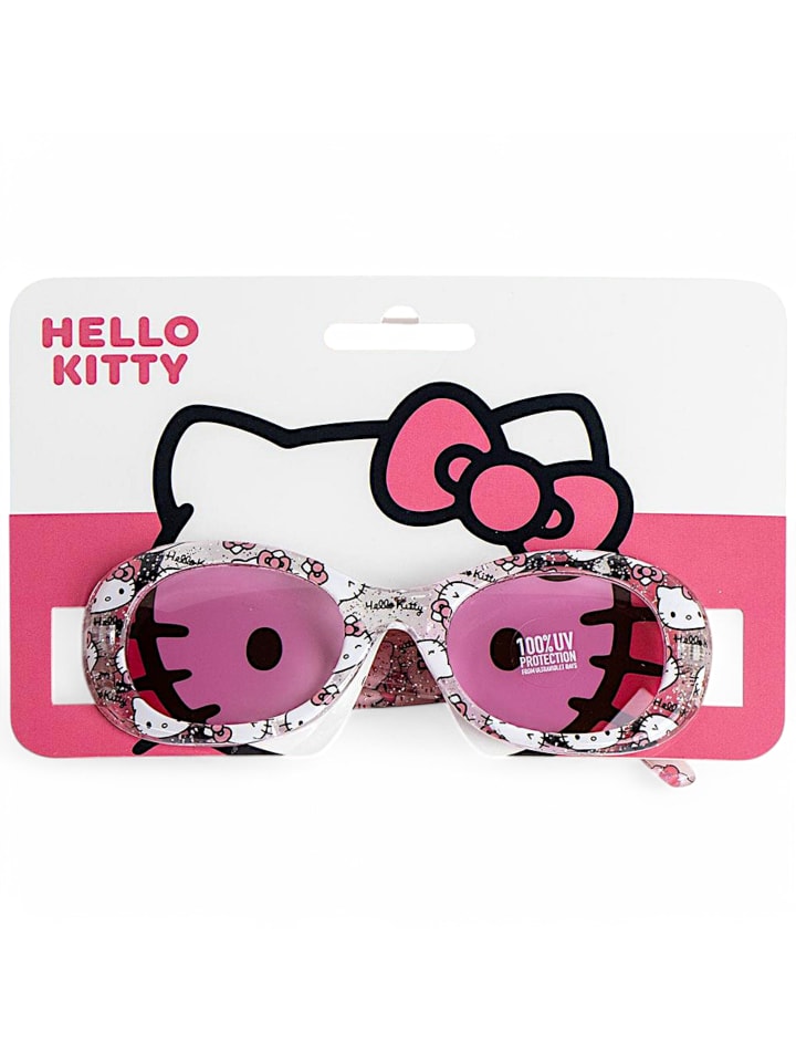 Hello Kitty Sonnenbrille Hello Kitty mit Glitzer in Rosa günstig kaufen onesize