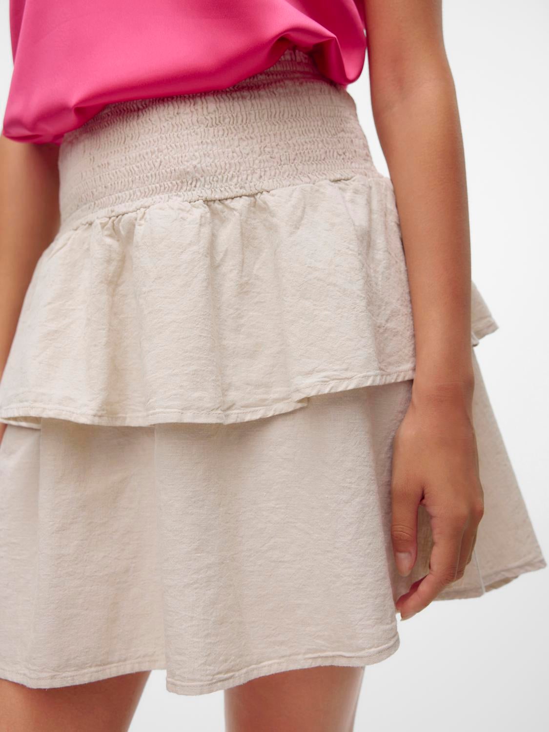 VMLUNA Hohe Taille Kurzer Rock