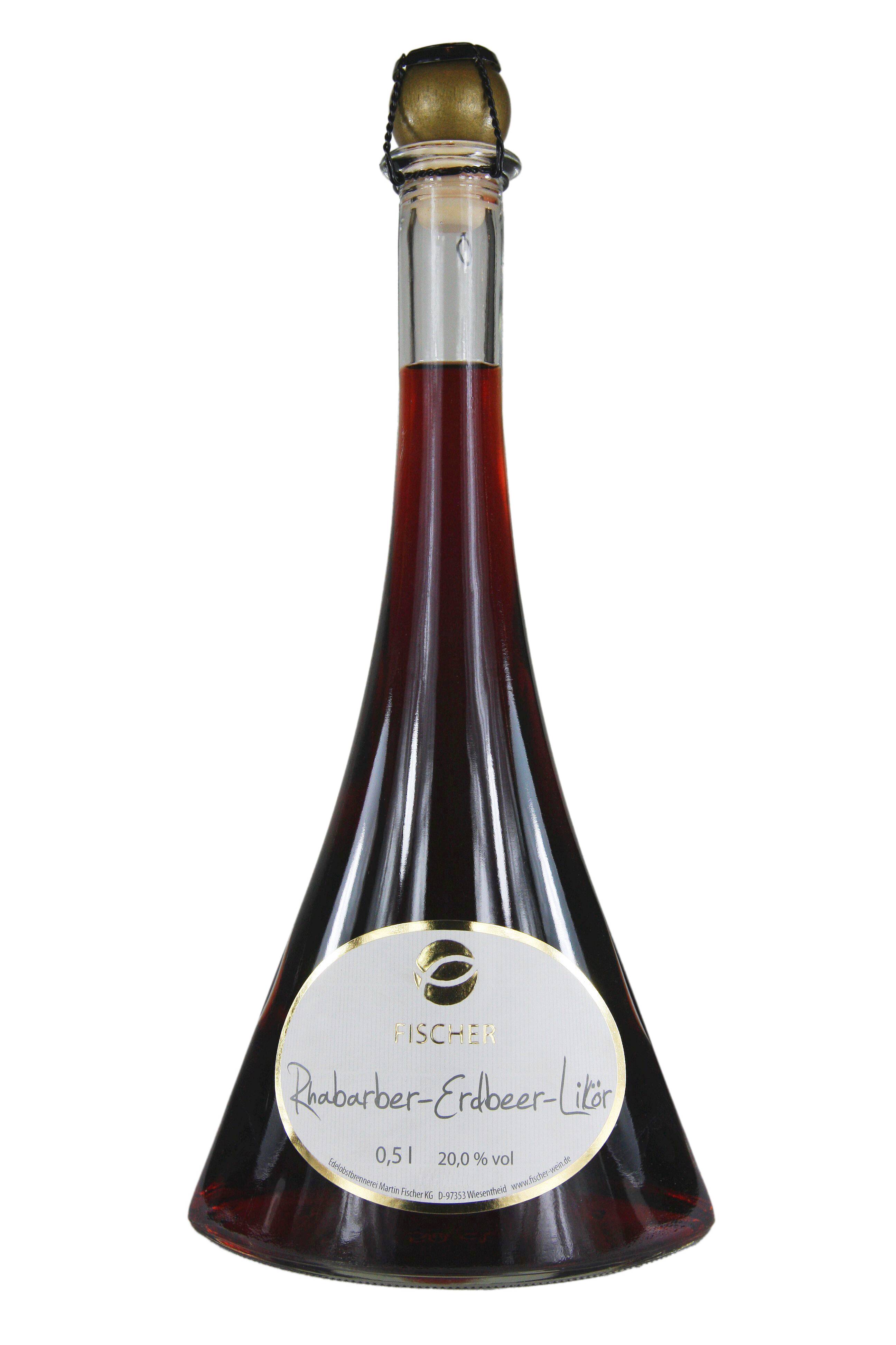 Weingut Fischer (Franken) Rhabarber-Erdbeer-Likör