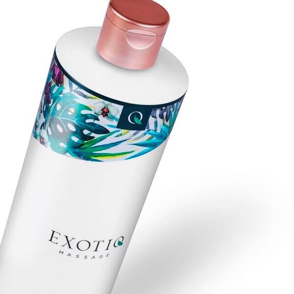 „Exotiq“ šildantis masažinis aliejus kūnui, 500 ml