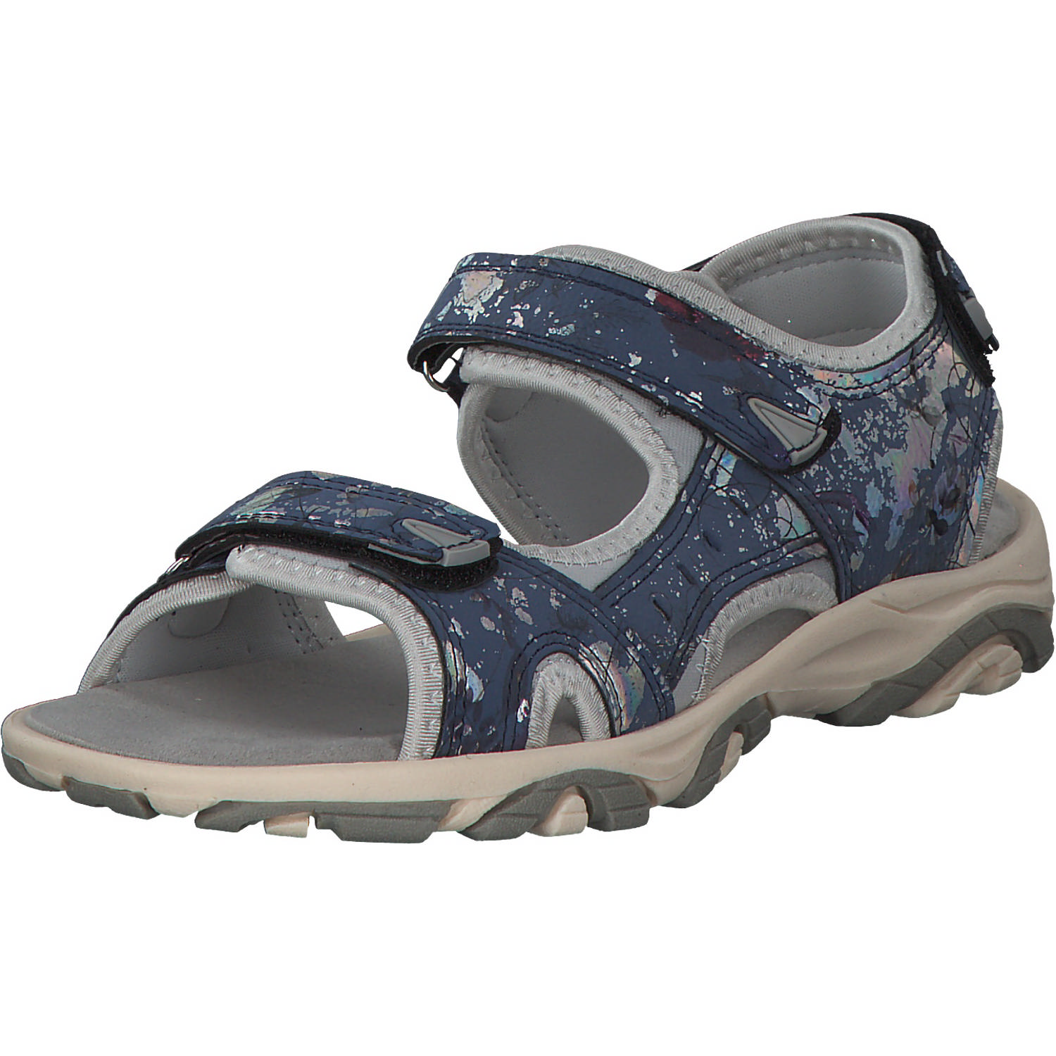 Idana 281455, Klassische Sandalen, Damen, Blau