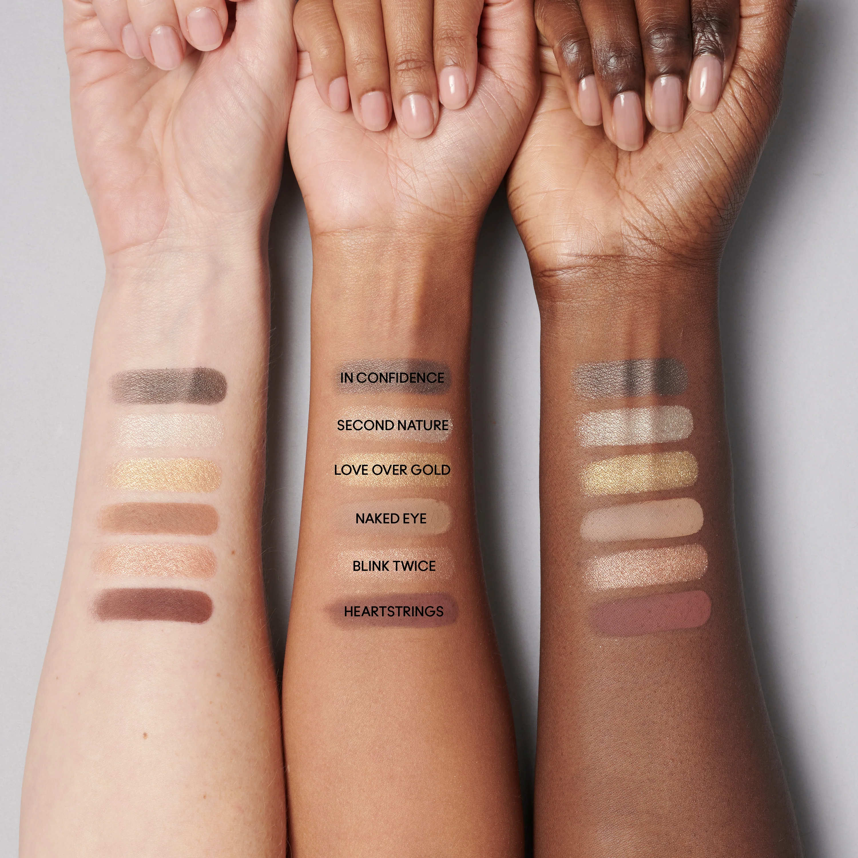 Connect In Colour X6 Lidschattenpalette – Intimate Nudes – Lidschattenpalette, Kompakt-Lidschatten