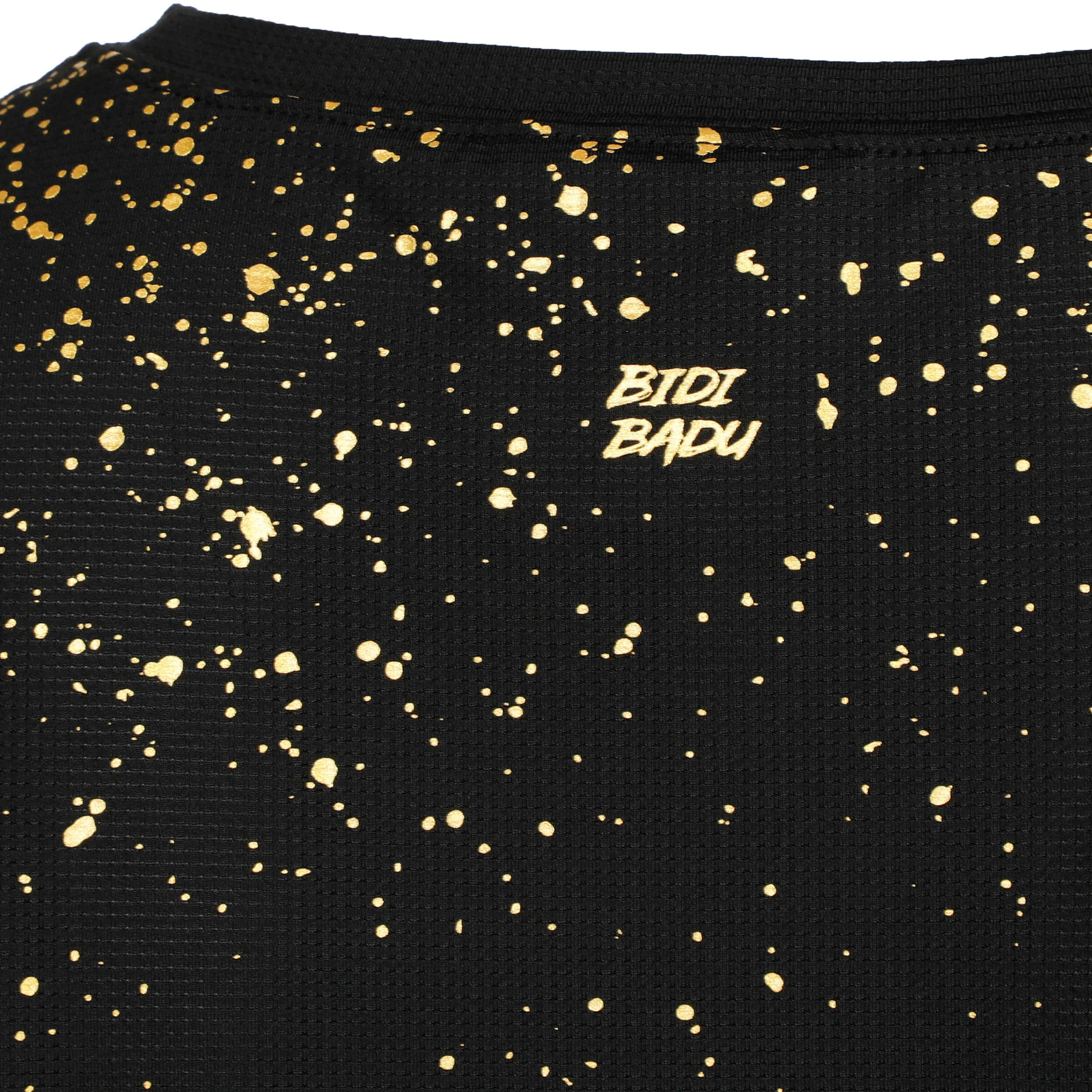 Paris 2024 Junior Capsleeve T-Shirt Mädchen - Schwarz, Gold