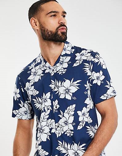 Threadbare Hawaiihemd