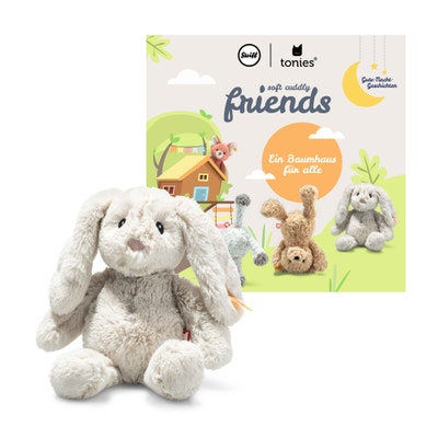 tonies® Hoppie Hase DE-Hörspiel , 20 cm, hellgrau