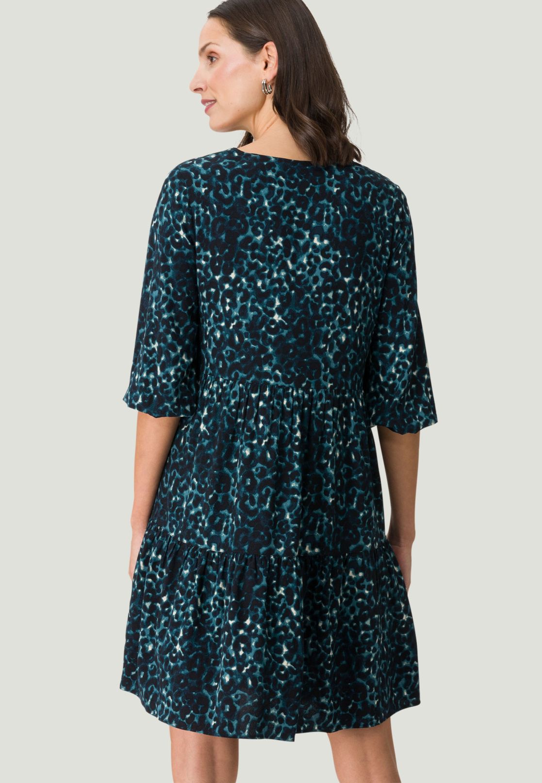 Minikleid mit Leoprint