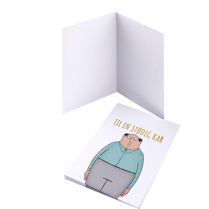 Kort til en stødig kar