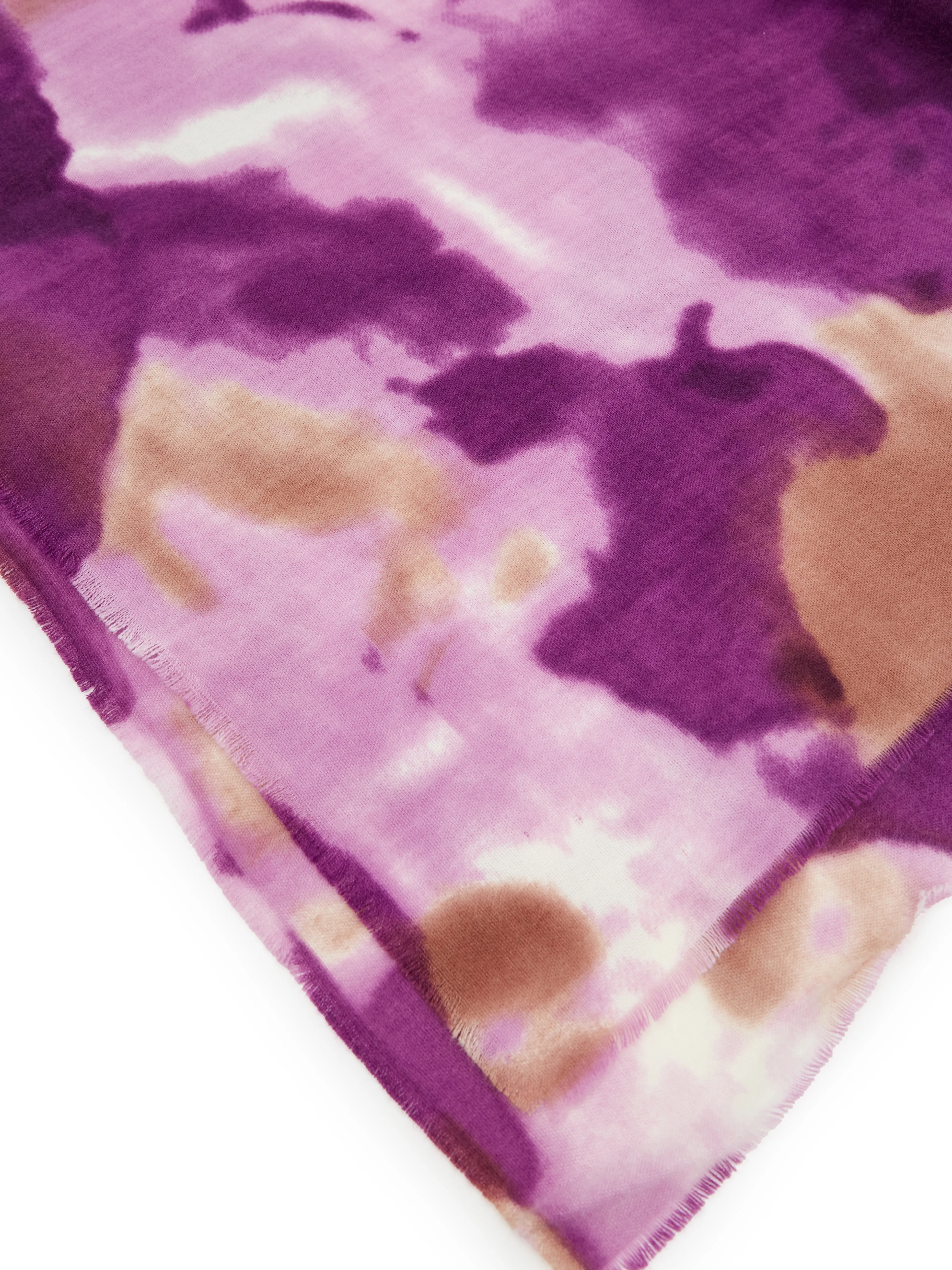 Violett gemustertes Damentuch ORSAY