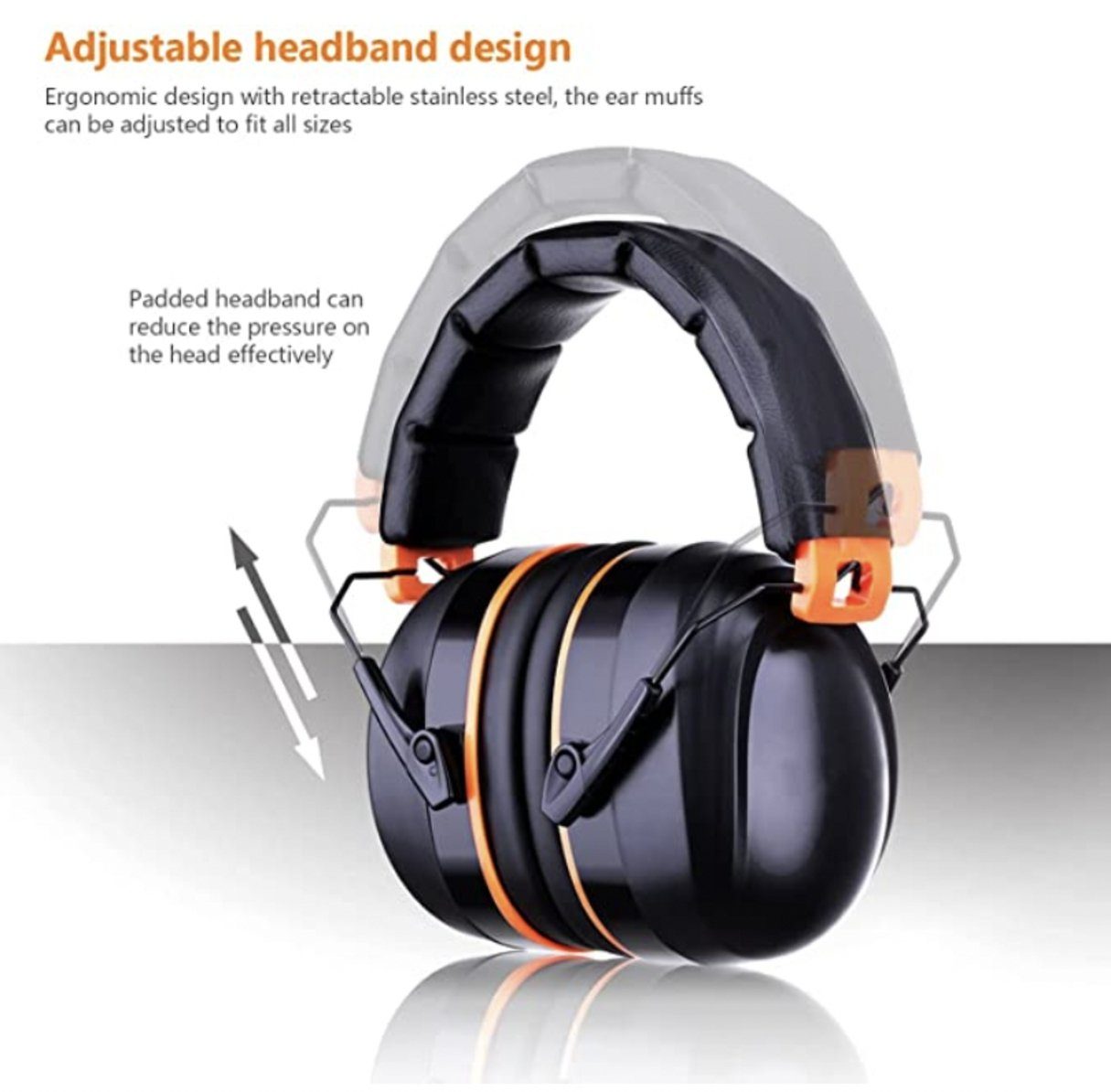 TACKLIFE Kapselgehörschutz, Noise Cancelling Kapselgehörschutz SNR 34dB