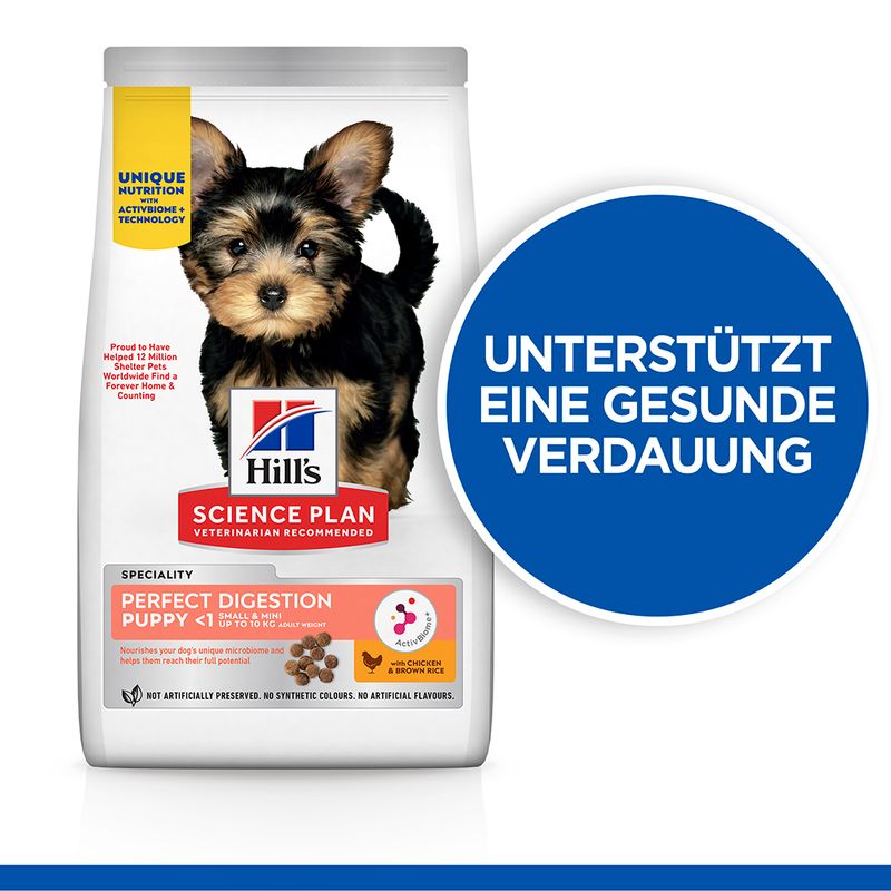 Hill's Science Plan Small & Mini Puppy Perfect Digestion