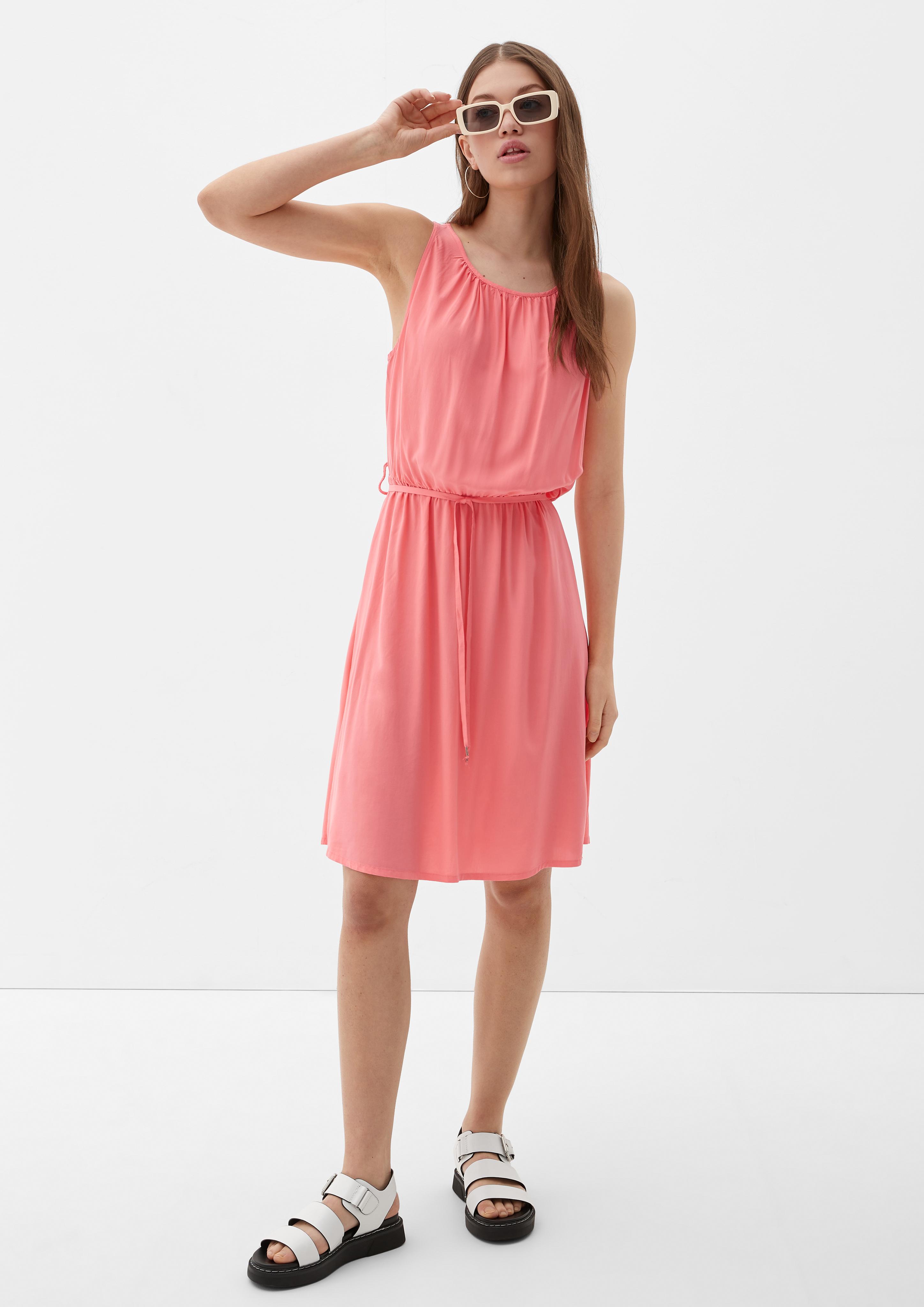 Viskosekleid mit Raffung  2132725-4281