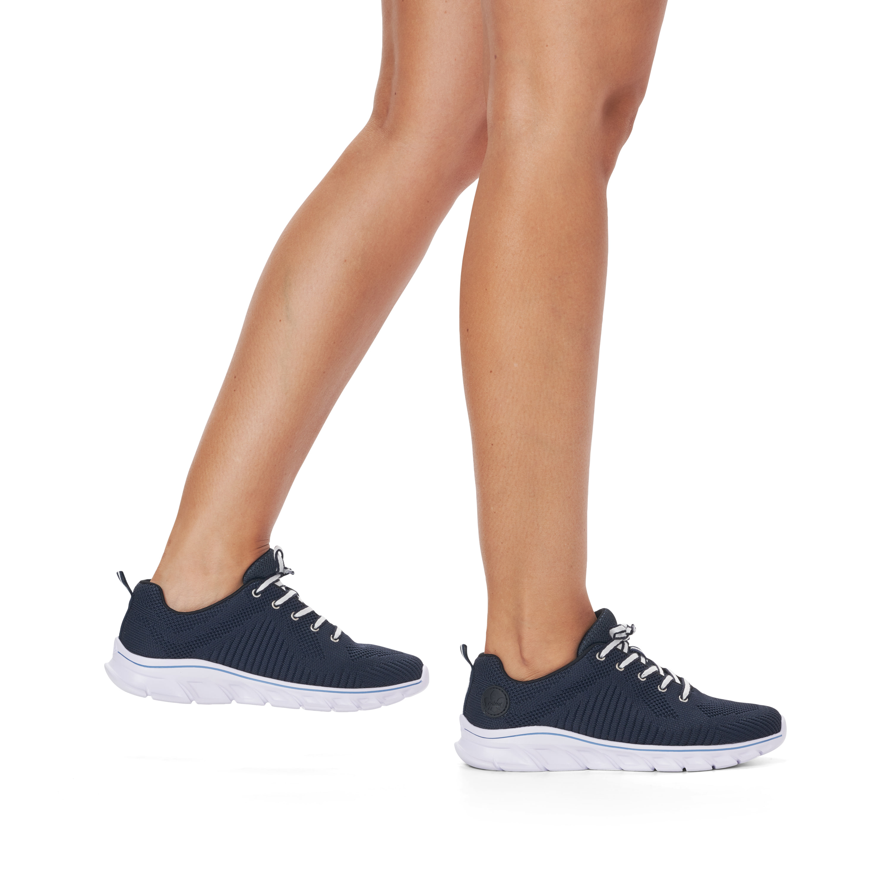 Rieker Damen Sneaker Low ozeanblau