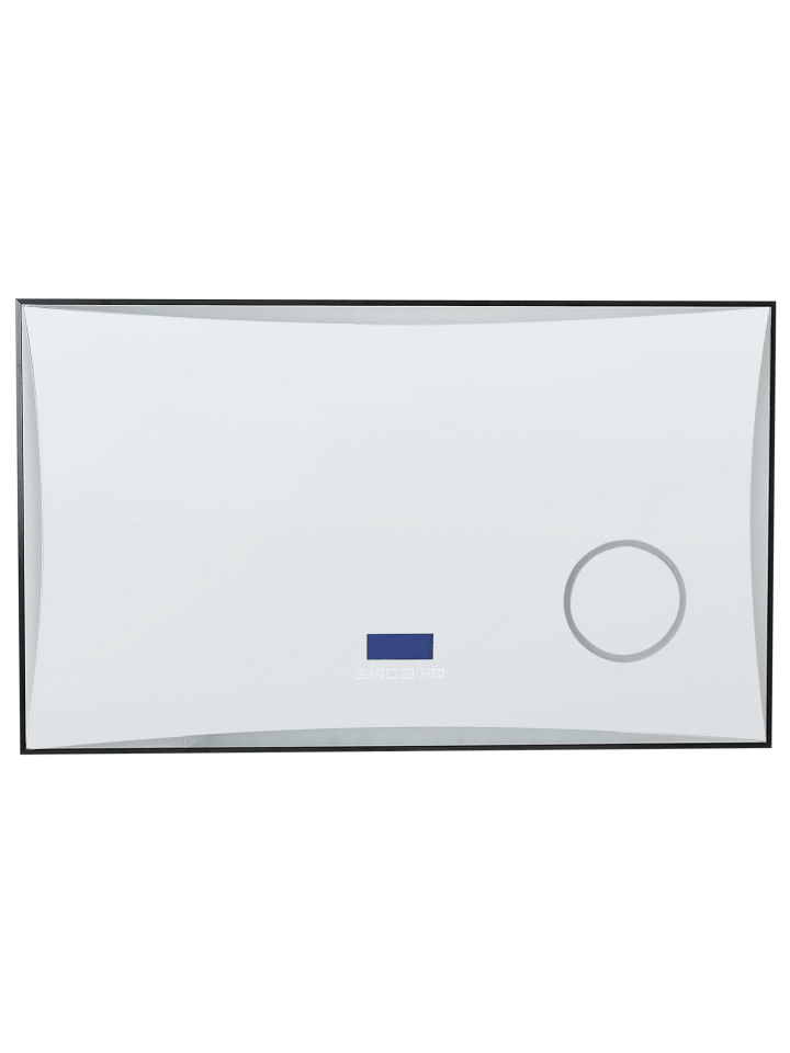 Beliani Badezimmerspiegel ONLAY in Silber - (W) 100 x (H) 60 x (L) 4 cm günstig kaufen onesize