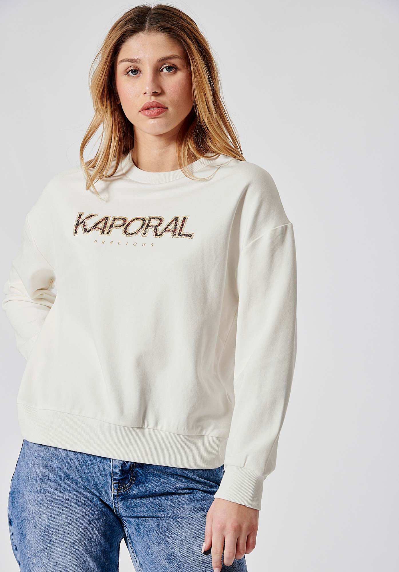 LISET  Sweat blanc femme