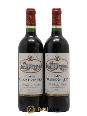 Château Chasse Spleen  1998 - Lot de 2 Bouteilles