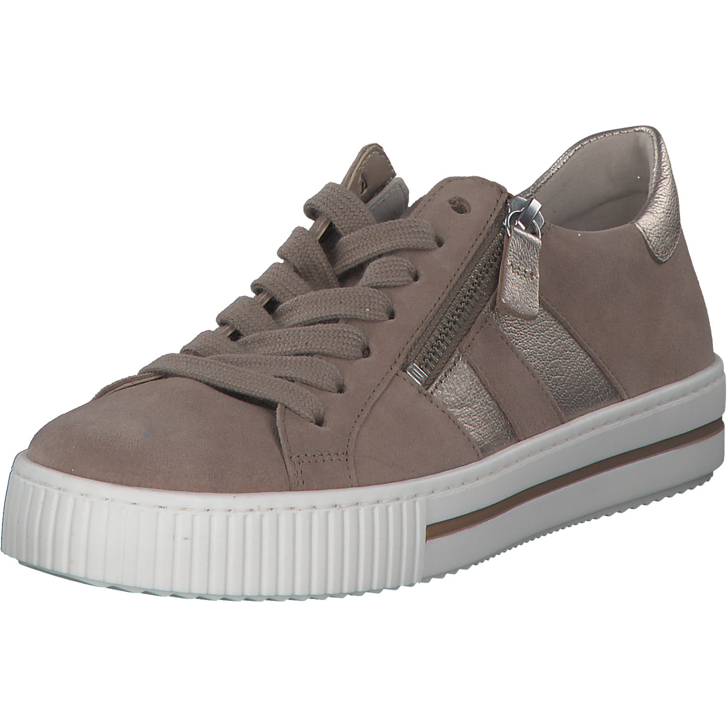 Gabor 63.360, Sneakers Low, Damen, rabbit/puder