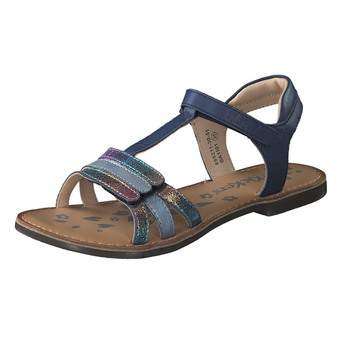 KicKers Sandale Diamanto in blau