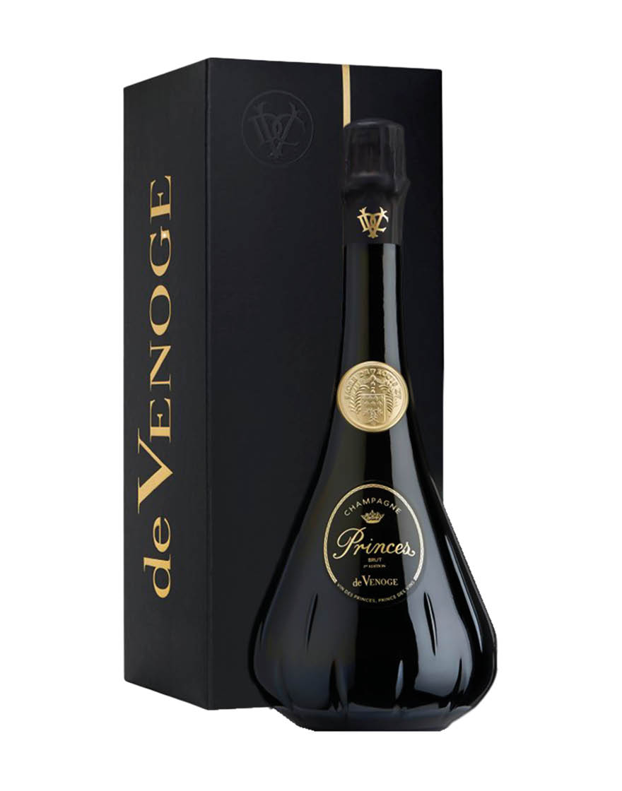 Champagne AOC Brut Princes de Venoge De Venoge 0,75 ℓ, En Étui