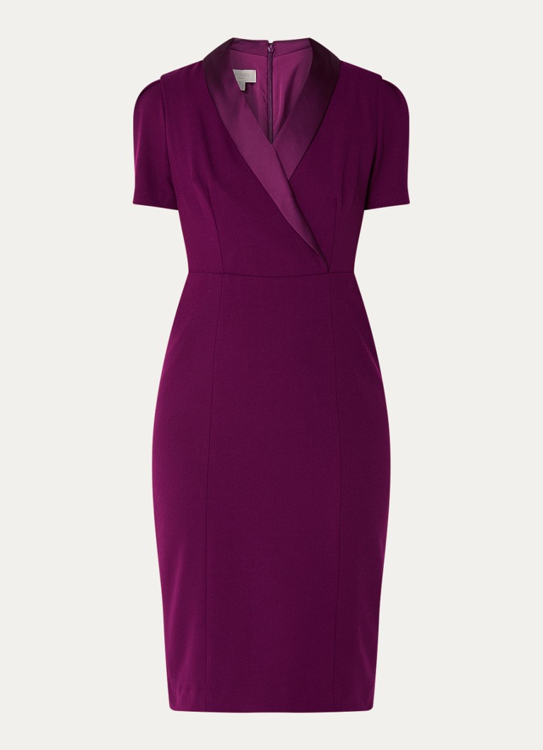 Vestido túnica corto Hobbs Amira con cuello