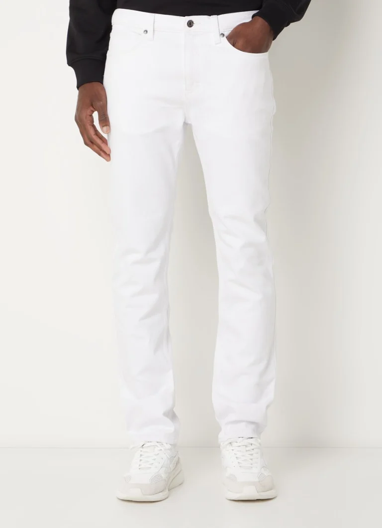 Blugi HUGO BOSS slim fit, culoare spălată