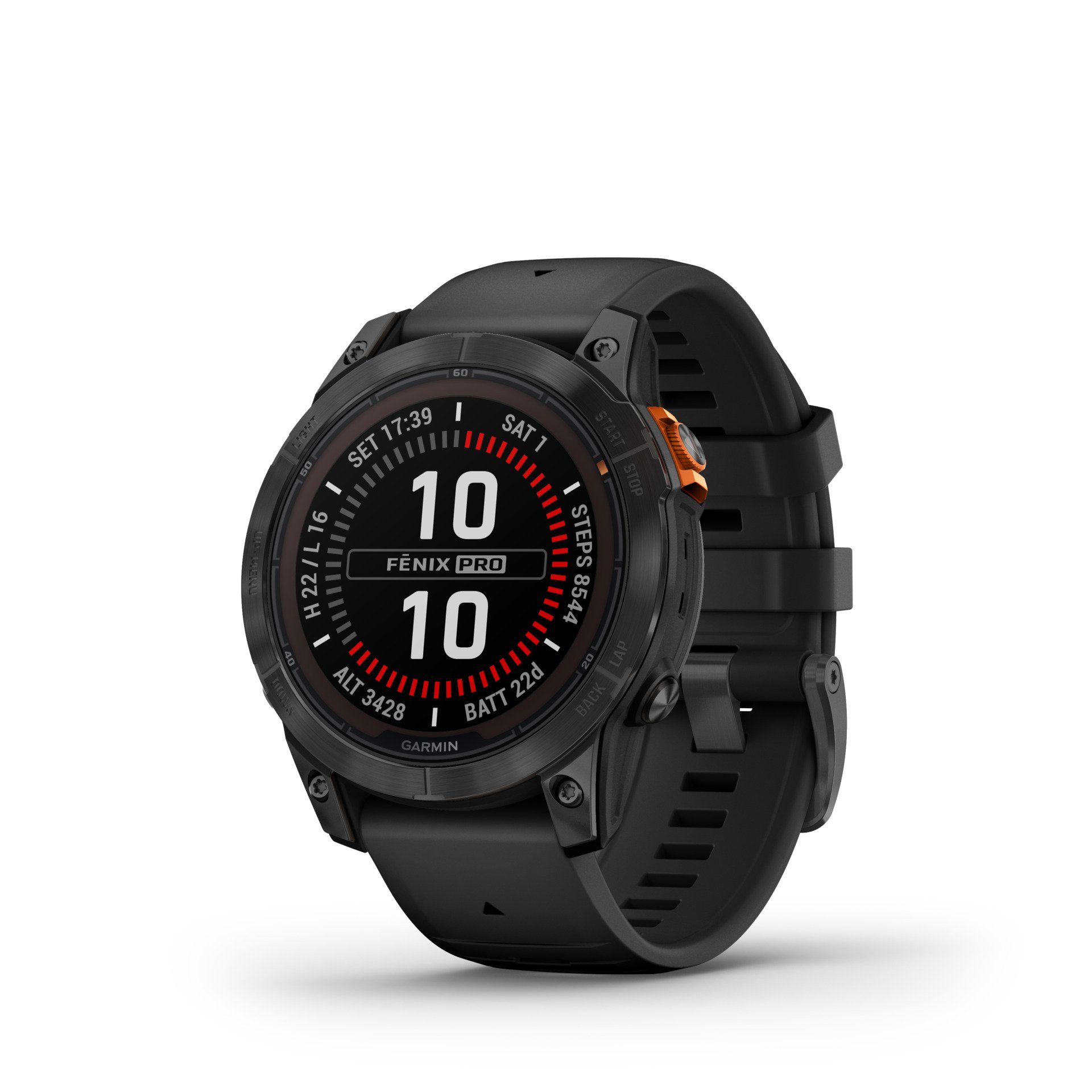 Garmin FENIX 7 PRO - SOLAR EDITION Smartwatch (3,302 cm/1,3 Zoll)