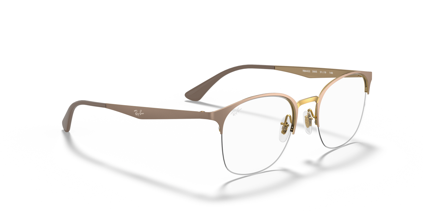 RB6422 OPTICS - Bej mat pe auriu