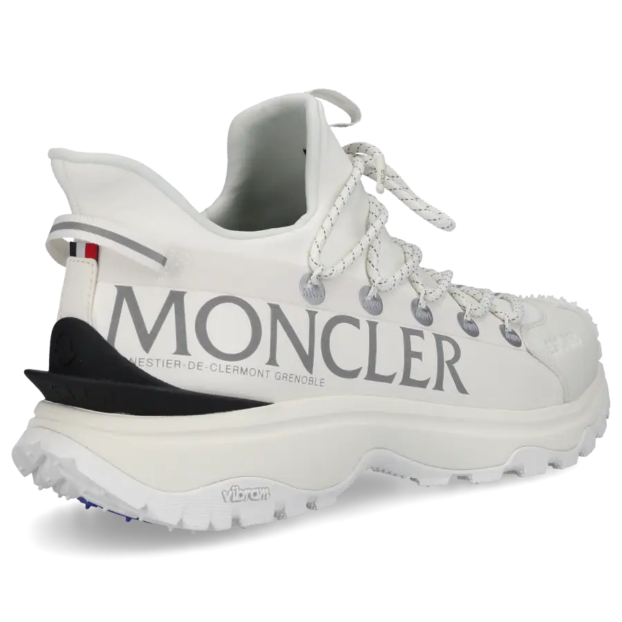 Moncler - Sneaker low TRAILGRIP LITE2 Materialmix - weiß