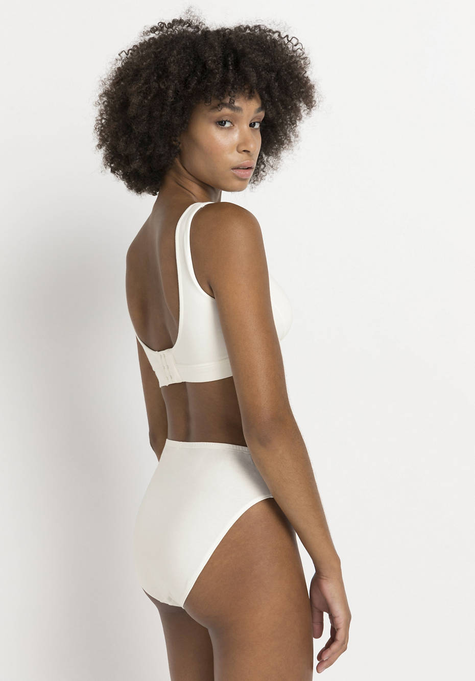 Taillenslip high waist aus Bio-Baumwolle