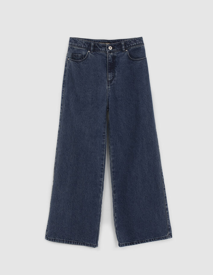 Jean WIDE LEG bleu fille